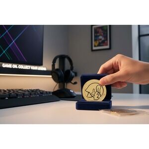 GamerSupps Collectible Coin Gold Brand New Sinder V2 Pyro Pup Waifu